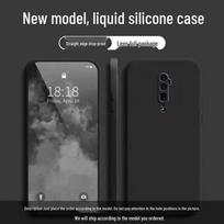 Reno 10x Zoom Solid Color Rubik's Cube Liquid Full-Coverage Anti-Drop Soft Case OPPO Reno 10x Zoom Edition [1 Case] juoda