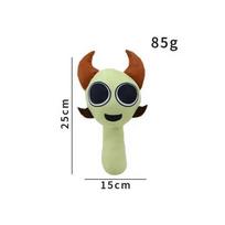 Sprunki Plush Toys Sprunki Game-Related Figurines Doll Stuffed Dolls Sprunki Plushie Soft Toy Peluches Stuffed Animals black