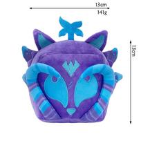 15cm Blox Fruits pliušiniai žaislai Anime Bloxfruits Velniško vaisiaus leopardinis raštas Dėžutė Pliušinė pagalvė Minkštas kimštas žaislas Lėlė Vaikų dovanos