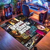 Grand Theft Auto Online: High-Octane Adventure carpet Suitable for all seasons Home Decor Fashion Christmas gifts Art 80x120cm( 31x47in)