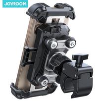 Joyroom Motociklo telefono laikiklis Anti-vibracinis telefono laikiklis motociklo vairui Dviratininko telefono laikiklis iPhone ir 4,7-7 colių telefonams gray