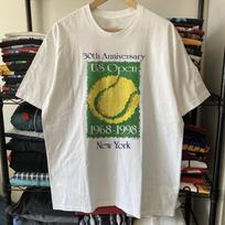 1998 US Open 30th Anniversary Promo T-Shirt White L XXL gray