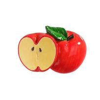 Synthetic resin Simulation Fruit Refrigerator Stickers Refrigerator Ornament 3D 3D Fruit Magnets Sticker Refrigerator Stickers beige
