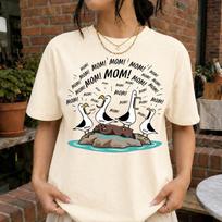 Žuvėdra Mama Mama Mama Personalizuoti Marškinėliai Juokinga Dovana Mamai Comfort Colors Žuvėdra Marškinėliai Motinos Dienos Juokinga Dovana Marškinėliai 110 white
