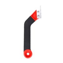 Ceramic Grout Removal Knife Sharp Stainless Steel Blade Anti-Slip Handle Hand Scraper for Wall Floor Tile Joint Cleaning raudona
