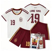 27 ispanų Balta Ne. 19 Futbolo marškinėliai Vaikų drabužiai Suaugusiųjų komplektas Dydis 16-2XL su išskirtiniais aksesuarais #22