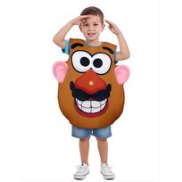 Žaislų istorija Ponas. Bulviagalvio Kostiumas Šeimos Cosplay Apranga Helovino Šventė Animacinis Vaidmenų Žaidimas Sceninė Apranga One size fits all beige