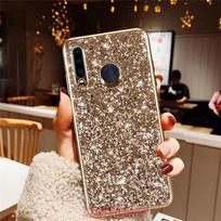 Blizgantis dėklas Samsung Galaxy S20 S10 Plus S9 S8 A51 A71 A50 A70 A30 A20 A10 A9 A7 A8 Samsung S20 auksas