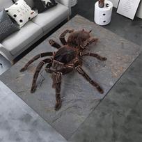 Helovino vorų kilimas 3D spausdintas baimės siaubo kilimėlis, gudrybė arba skanėstas, kilimas Svetainės miegamojo zonos kilimėliai Helovino dovanų namų dekoras 80cm x 120cm