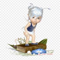 Fairy Pixie Iron on Heat Transfer Printing Vinyl Patches Sticker for Clothes DIY Appliques Washable Patches