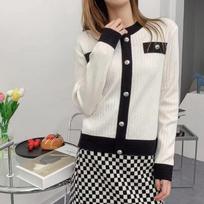 Autumn New Long Sleeve Casual Knitted Sweater Women Long Sleeve Cardigan Sweaters for Women Winter Fashion Elegant Slim Fit Knitwear Cardigans 24613 One Size balta