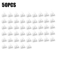 Universalūs Reguliuojami Daugiafunkciai Lipnūs Kabelių Laikikliai Laidų Spaustukai Laido Laikikliai Stalo Kabelių Tvarkymas Namų Biuras Automobilis 50pcs White