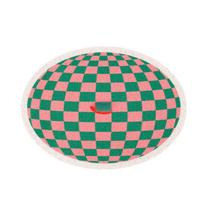 Katės kraiko kilimėlis Neslystantis Didelis smėlio surinkimo kilimėlis Katės kraiko dėžės apsauginis nuo taškymosi kilimėlis Gyvūnų kojų valymo kilimėlis 80.5*60 cm pink
