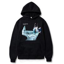 2021 Radiohead Ok Komputer Hoody M juoda