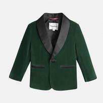 Vaikų švarkelis 2–12 metų berniukams Vestuvinis kostiumas Rudens mada Dvigubo sagstymo Džentelmenas Pasirodymų kostiumai Vaikų viršutiniai drabužiai 120cm žalia
