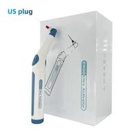 Dantų endodontinis aktyvatorius burnos klinikai Endo šaknų kanalų terapijai su 60 sonic irigavimo antgalių Stomatologijos instrumentų įrankiai US Plug mėlyna