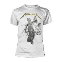 Metallica Ir teisingumas visiems (Baltas) Oficialūs marškinėliai vyriški unisex L white