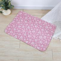 Daugkartinis skalbiamas augintinio šlapimo nelaikymo įklotas: Sugerianti, neslystanti, nepralaidi vandeniui šunų ir kačių dresavimo paklotė 40*30cm (51g) pink