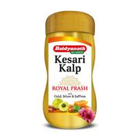 Baidyanath Kesari Kalp Royal Chyawanprash 1kg – Gold and Saffron Enriched Ayurvedic Revitalizer for Strength, Stamina, and Immunity Support yellow