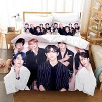 3D Spausdintas Kpop GOT7 Patalynės Komplektas Viengulis Twin Dvigulis Queen King Cal King Dydžio Lovos Lino Komplektas AU Single 140x210cm