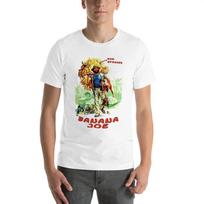 Juokingi Banana Joe Bud Spencer Dydeli Marškinėliai Juokingi Vyriški Drabužiai Trumpomis Rankovėmis Gatvės Stiliaus Didelio Dydžio Viršutiniai Marškinėliai XL white