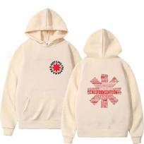 Karštas Išpardavimas Raudoni Aštrūs Paprikos Hoodies Moterims Vyrams Ilgomis Rankovėmis Vilnos Palaidinė Vintažinis Roko Grupės Streetwear Hip Hop Drabužiai 3XL beige