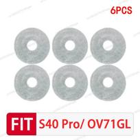 Xiaomi S40 PRO / OV71GL Roboto siurblio Priedai Pagrindinis Šoninis Šepetėlis Šluostė Filtras Dulkių Maišelis Pakeitimo Atsarginės Dalys armijos žalia spalva