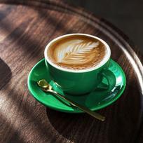 Barista rekomenduoja keraminį 3-os kartos sustiprintą kavos puodelį su lėkštute caboo latte profesionalus latte art puodelis 350 350