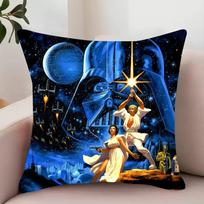 MINISO S-Star Movie W-Wars Pagalvės užvalkalas Dekoras Apsauginiai užvalkalai Patogus minkštas Sofai Svetainei Namų biurui 12x12Inch