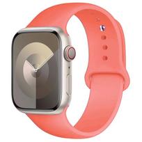 Silikoninė apyrankė Apple Watch dirželis 44mm 45mm 40mm 41mm 42-46mm 49mm sportinis apyrankė iwatch serija 11-10-9-8 7 6 5 4 SE-Ultra 2/3 40-41-S11-10 42mm SM gray