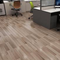 Vinilinės grindų dangos rulonas medžio raštas Lipnios grindų plytelės Lipdukas Vandeniui atsparūs Miegamojo Svetainės Biuro Balkono Grindų Lipdukai 40x300cm gray