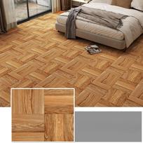 Vinilinės grindų dangos rulonas medžio raštas Lipnios grindų plytelės Lipdukas Vandeniui atsparūs Miegamojo Svetainės Biuro Balkono Grindų Lipdukai 40x300cm beige