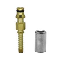Aukšto slėgio žarnos tvirtinimo jungtis Vandens žarnos vamzdžio jungtis TwistConnector rinkinys beige