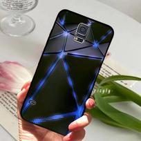 Samsung Galaxy S5 dėklas S 5 I9600 SM-G900F Mielas dažytas telefono silikoninis galinis dangtelis Samsung S5 dėklams G9006V Apsauginis Capa For Samsung S5 gray
