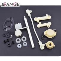 For VW & Seat Caddy Golf Jetta Polo Vento 5 Speed Gear Shift Lever Ball Cup Selector Rod Bush Linkage Kit # 191711574 171798211 black