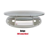 Lempos Pjūvis Automobilio Stogas Skydelis Nuo Saulės Veidrodėlis Dangtelis MINI Cooper S One D JCW R55 R56 R57 R59 R60 No Lamp Slice-beige