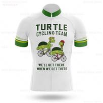 Vyriškas dviratininko aprangos komplektas 2026 Turtle Cycling Team Vasarinis trumpomis rankovėmis Kalnų dviračio Dviračio Sportinė apranga MTB Maillot Ropa Ciclismo L