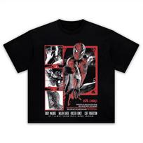 Žmogus-voras Nauja diena Medvilninis unisex marškinėlis 2026 Marvel filmai Apvalia kaklo iškirpte Y2K Trumpomis rankovėmis Vyriškas Moteriškas Vasarinis T-shirt Gerbėjo Dovana M juoda