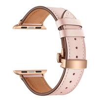 Leather Strap For Apple watch ultra 2 band 49mm 45mm 41mm 44mm 40mm 42mm bracelet correa watchband iWatch series 8 7 9 SE 6 5 4 38mm 40mm 41mm beige
