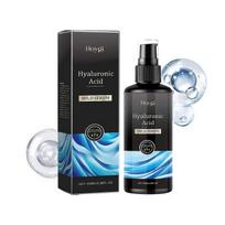 100 ml hialurono rūgšties serumas, veido priežiūra vyrams ir moterims, senėjimą stabdantis hialurono rūgšties serumas su rožių aliejumi