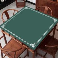 Kvadratinis neslystantis pokerio stalo kilimėlis Triukšmo mažinimas Atsparus dilimui Plaunamas Kinų mahjongo kilimėlis Restorano namų dekoras Staltiesė 60x 60cm.&Specification 1 gray