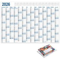 Naujausias 2026 m. Kalendorius Didelis Sieninis Kalendorius 365 Dienų Planuoklis Lapelis Užduočių Sąrašas Registracija Dienos Savaitės Darbotvarkės Tvarkaraštis Organizatorius white