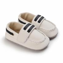 Nauji Berniuko Mergaitės Mažo Džentelmeno Krikšto Batai Mažylio Minkštu Padu Neslystantys Pirmieji Žingsniukai Kūdikio Naujagimio Lopsio Batai Mokasinai 13-18 Months gray
