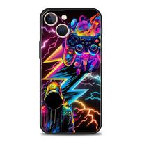 Technologinis žaidimų konsolės telefono dėklas, dangtelis, skirtas iPhone 17 16 15 14 13 12 Pro Max 11 Pro Max 17 AIR Plus, atsparus smūgiams, minkštas TPU korpusas for iPhone 11