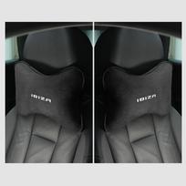 Suede galvos atramos automobilio kvėpuojanti atminties putų kaklo pagalvė Seat Leon Ibiza Ateca Arona Toledo Altea Alhambra interjero aksesuarams