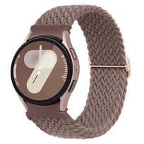 Dirželis Samsung Galaxy Watch 7 FE 5 Pro 4 6 classic 44mm 40mm Be tarpų Pintas riešo sportinis apyrankė correa Galaxy Watch 7 Dirželiai Galaxy4 classic 46mm gray
