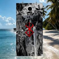 Berserk Japonų Anime Šaunus Rankšluostis Greitai Džiūstantis Paplūdimio Rankšluosčiai Tinka Baseinams Stovyklavimui Jogai Ir Sporto Salėms STJ40x70CM gray