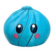 3D spausdintas besisukantis koldūno žaislas, slidus animacinis veidelis garo bandelės žaislas, sąnarių spiralinis besisukantis tešlos rutuliuko Fidget žaislas streso mažinimui C