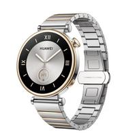 18mm nerūdijančio plieno laikrodžio apyrankė Huawei Watch GT5/GT4 41mm GT5 Pro 42mm Metalinė moteriška apyrankė-dirželis Huawei Watch GT6 41mm juosta Huawei GT5 Pro 42mm gray
