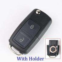 For Volkswagen Vw Polo Passat B5 B6 Tiguan Golf Mk4 Seat Skoda Eos Scirocco Car Key Fob Case Shell Housing black